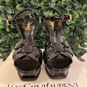 YSL Tribute Platform Sandals